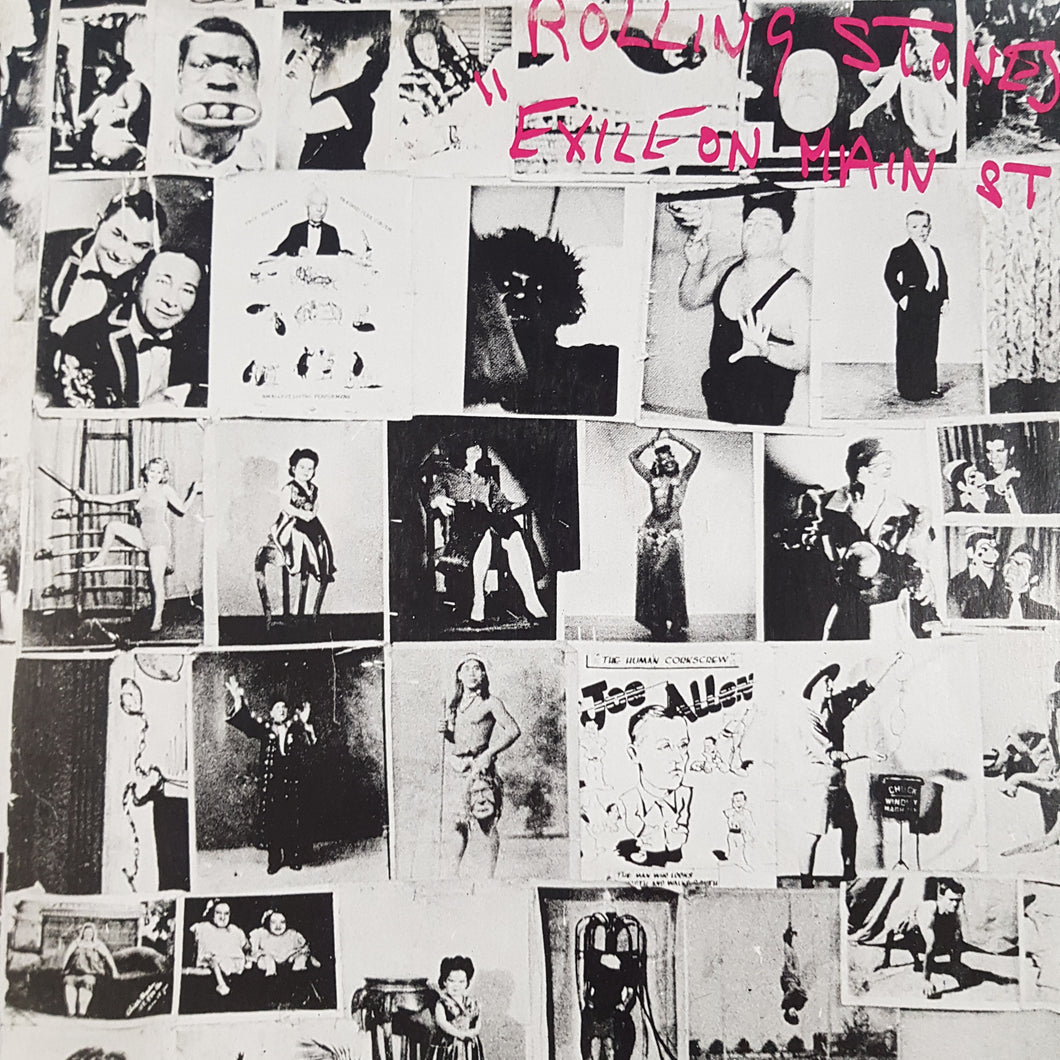 ROLLING STONES - EXILE ON MAIN ST (2LP) (USED VINYL 2010 US M-/M-)