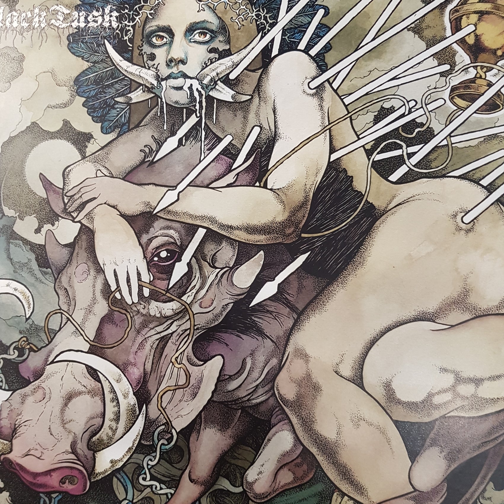 BLACK TUSK - PASSAGE THROUGH PURGATORY (GREY COLOURED) (USED VINYL 2011 US M-/EX+)
