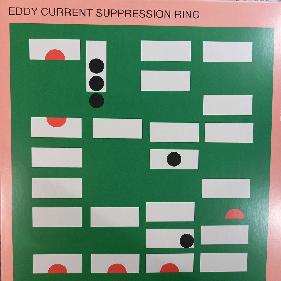 EDDY CURRENT SUPPRESSION RING - ALL IN GOOD TIME (GREEN/WHITE SEAFOAM COLOURED) VINYL