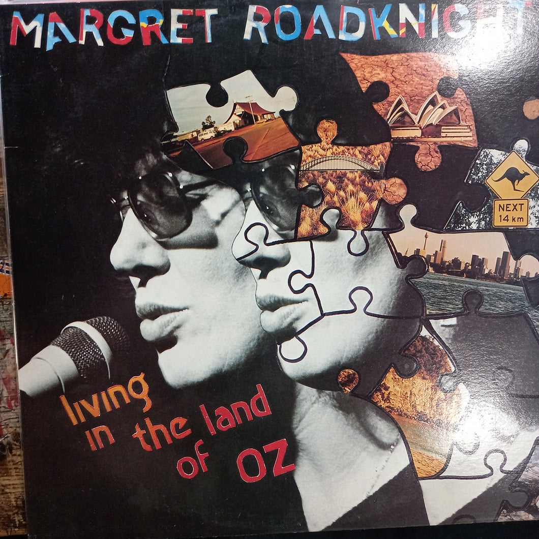 MARGRET ROADKNIGHT - LIVING IN THE LAND OF OZ (USED VINYL 1984 AUS M- EX+)