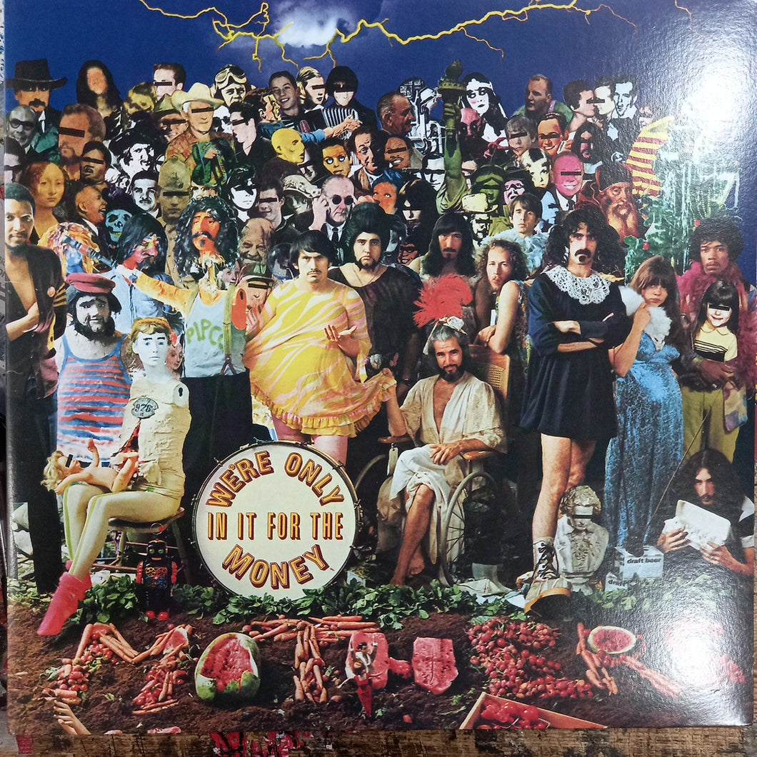 FRANK ZAPPA AND THE MOTHERS OF INVENTION - WERE ONLY IN IT FOR THE MONEY (USED VINYL 2016 EURO M- M-)