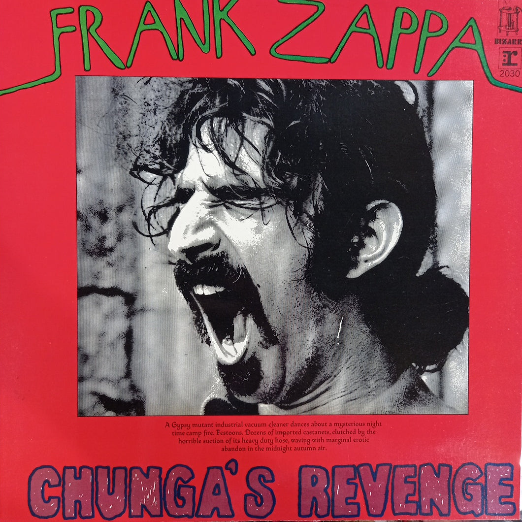 FRANK ZAPPA - CHUNGAS REVENGE (USED VINYL 1971 AUS EX+/EX+)