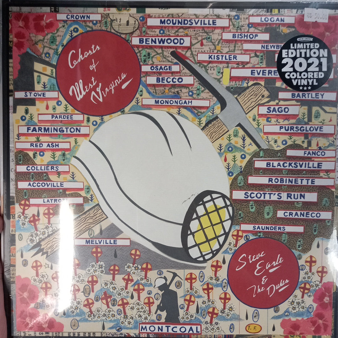 STEVE EARLE AND THE DUKES - GHOSTS OF WEST VIRGINIA *COLOURED* VINYL