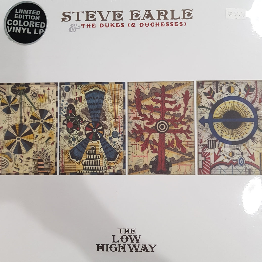 STEVE EARLE AND THE DUKES (AND DUTCHESSES) - THE LOW HIGHWAY (COLOURED) VINYL