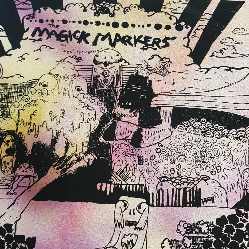 MAGICK MARKERS - FEEL THE CRAYON (USED VINYL 2006 US M-/M-)