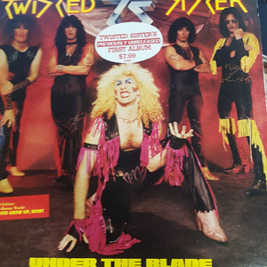 TWISTED SISTER - UNDER THE BLADE (USED VINYL 1985 AUS M-/EX)