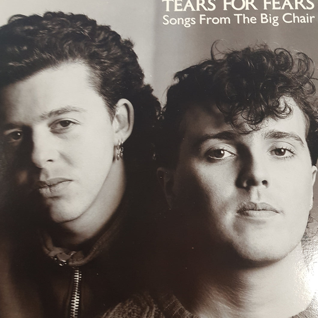 TEARS FOR FEARS - SONGS FROM THE BIG CHAIR (USED VINYL 1985 AUS FIRST PRESSING M-/EX+)
