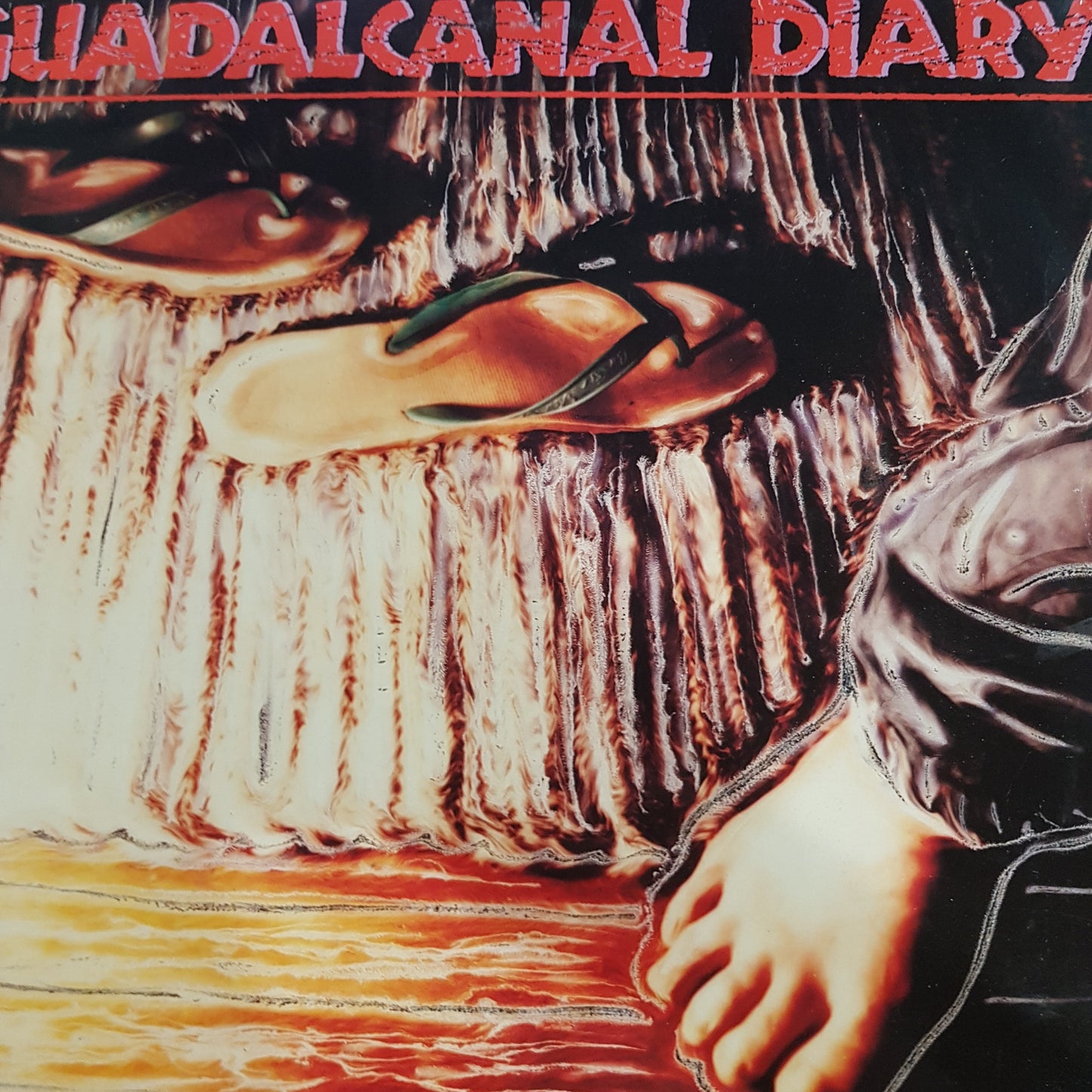 GUADALCANAL DIARY - FLIPFLOP (USED VINYL 1989 EURO EX+/EX)