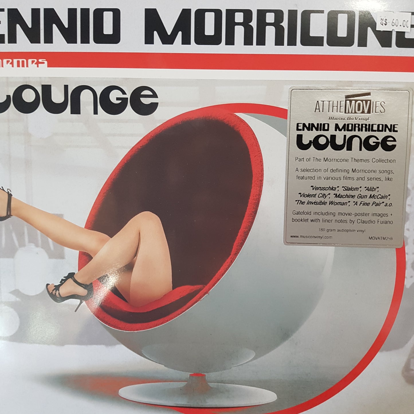 ENNIO MORRICONE - THEME III. LOUNGE (2LP) VINYL