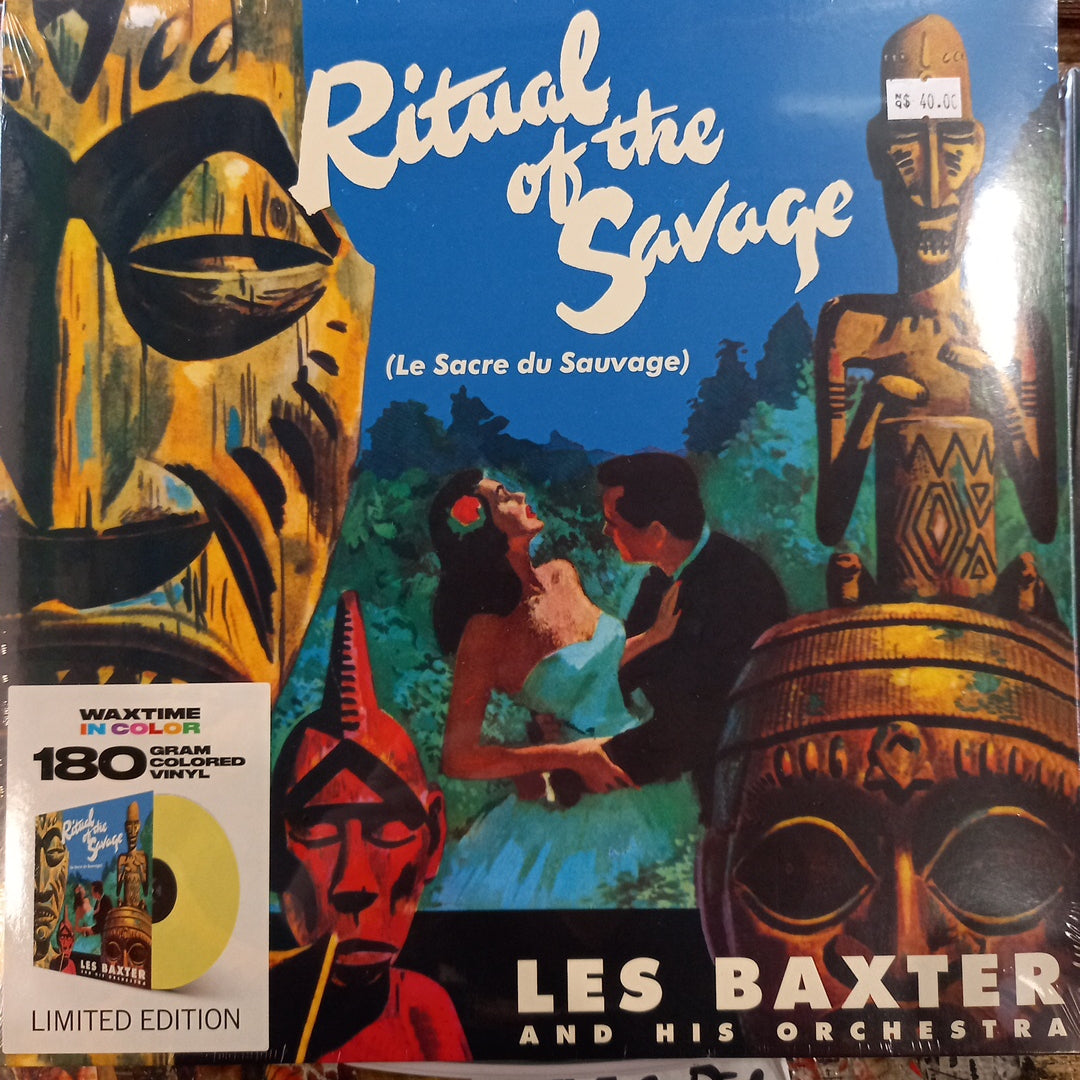 LES BAXTER - THE RITUAL OF THE SAVAGE (YELLOW) VINYL