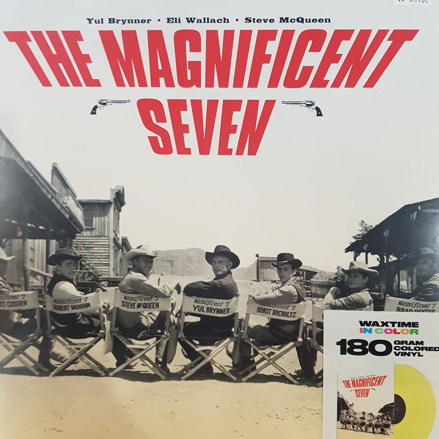 ELMER BERNSTEIN - THE MAGNIFICENT SEVEN O.S.T (COLOURED) VINYL