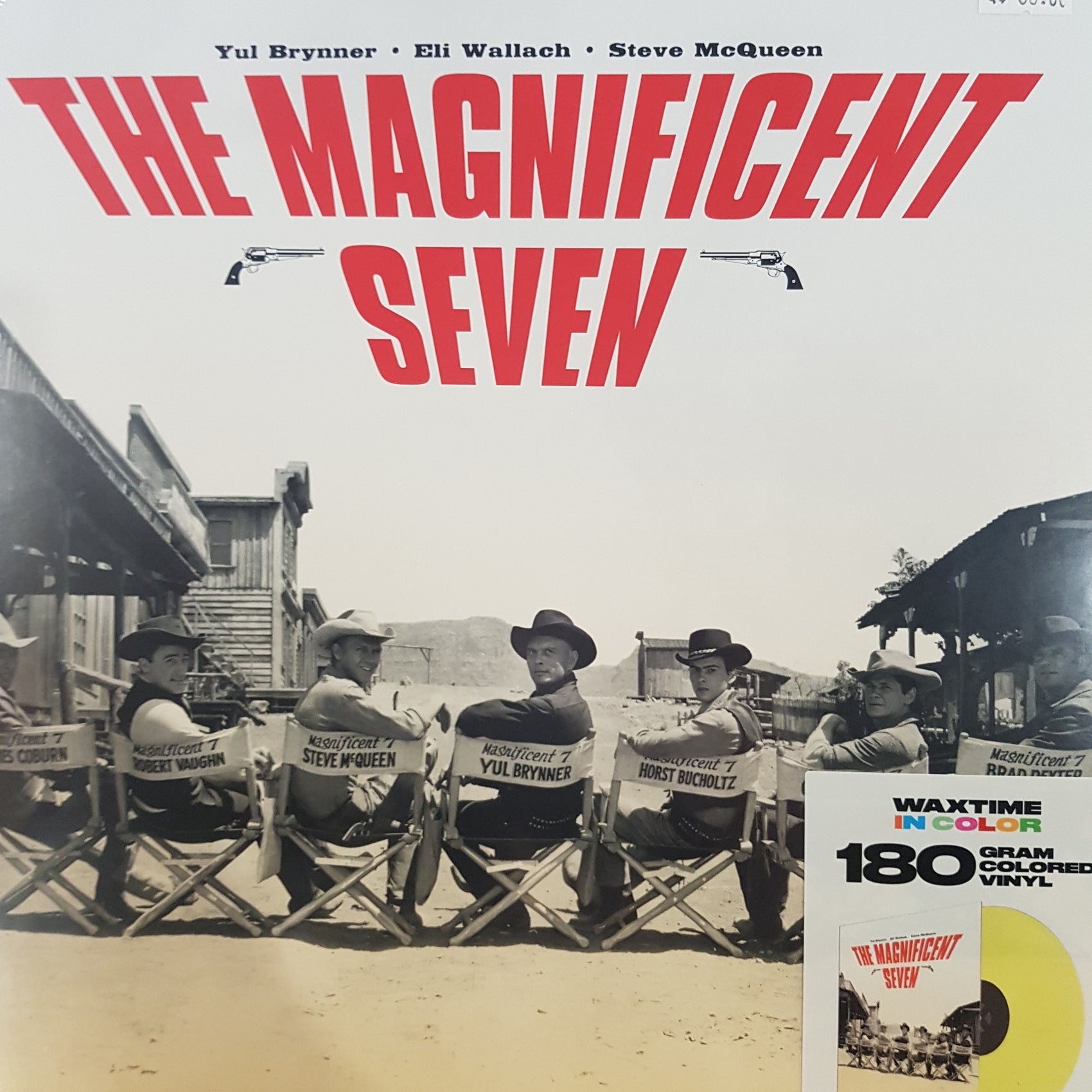 ELMER BERNSTEIN - THE MAGNIFICENT SEVEN O.S.T (COLOURED) VINYL