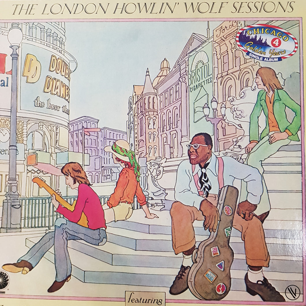 HOWLIN' WOLF - THE LONDON HOWLIN' WOLF SESSIONS (USED VINYL 1980 FRENCH M-/M-)