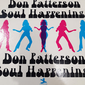 DON PATTERSON - SOUL HAPPENING (MONO) (USED VINYL 1967 US M-/EX)