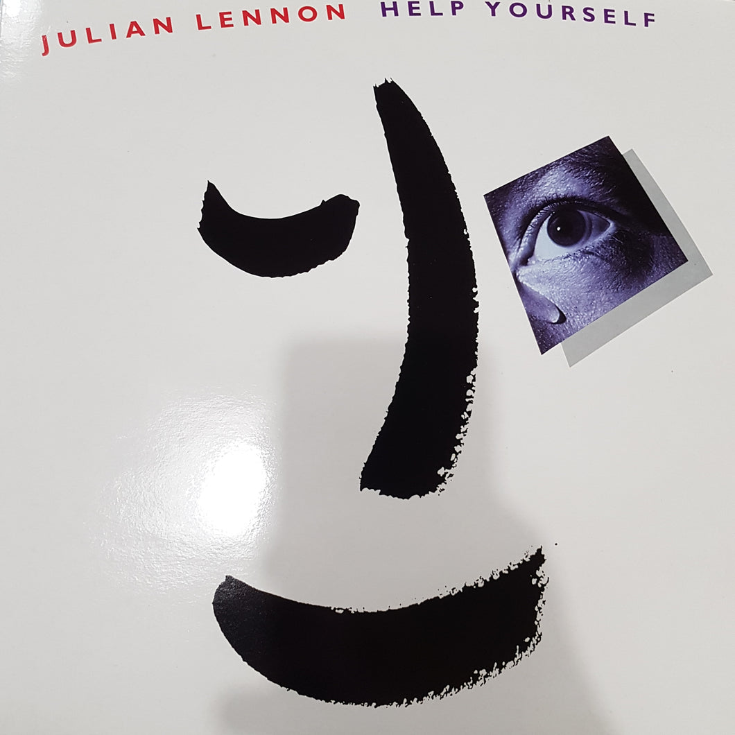 JULIAN LENNON - HELP YOURSELF (USED VINYL 1991 UK M-/M-)