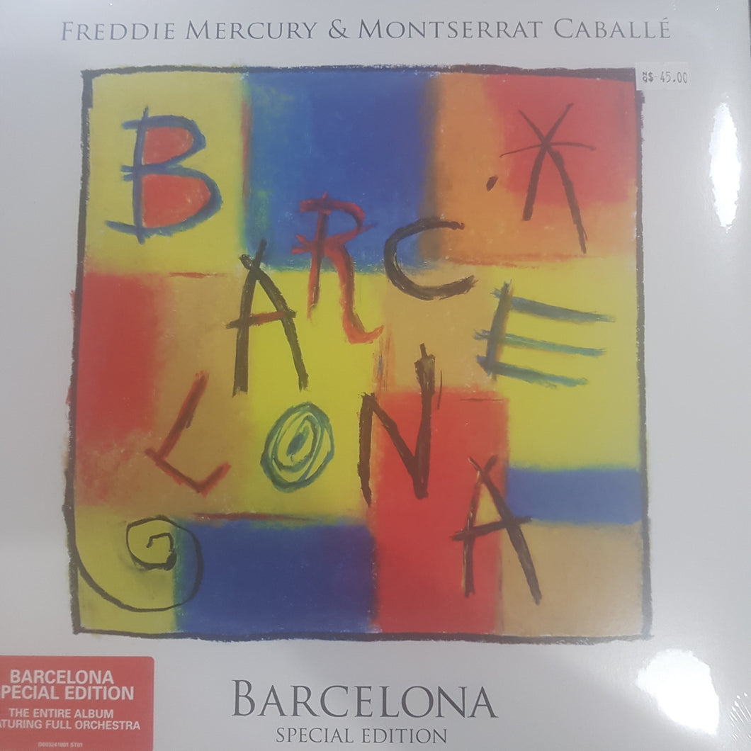 FREDDIE MERCURY AND MONTSERRAT CABALLE - BARCELONA (SPECIAL EDITION) VINYL