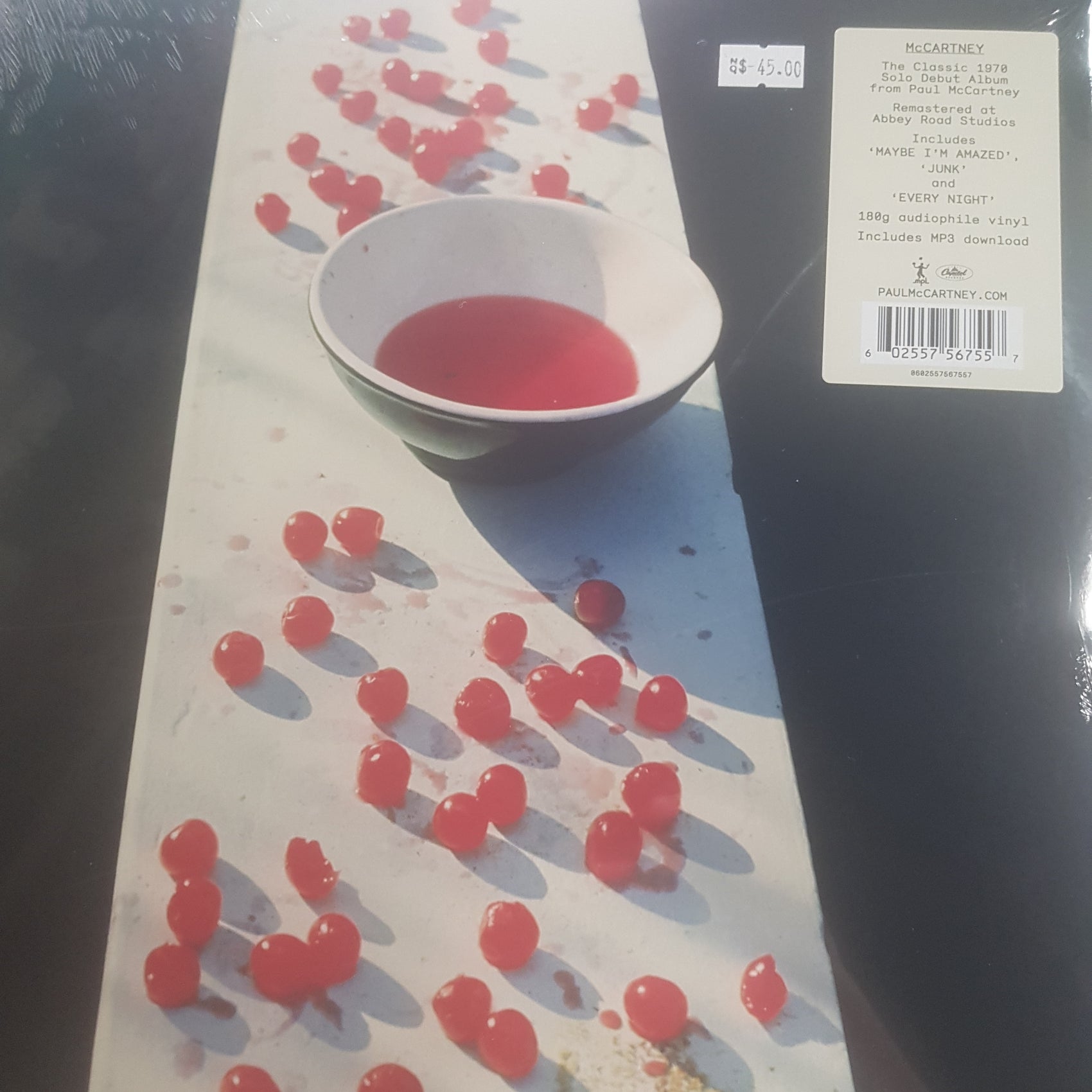 PAUL MCCARTNEY - MCCARTNEY VINYL