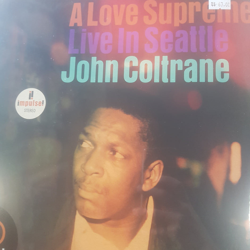 JOHN COLTRANE - A LOVE SUPREME: LIVE IN SEATTLE (2LP) (USED VINYL 2021 US M-/M-)
