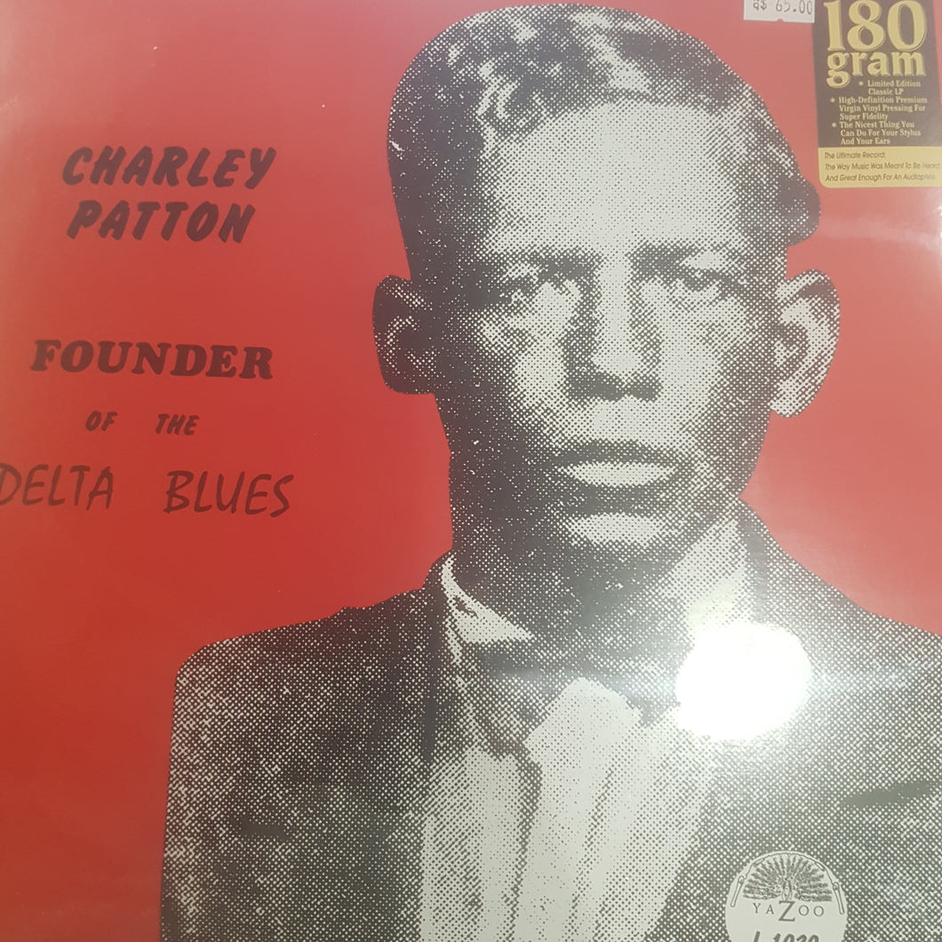 CHARLEY PATTON - FOUNDER OF THE DELTA BLUES (2LP) VINYL