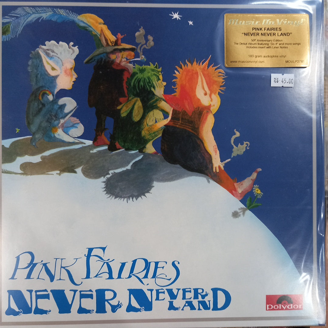 PINK FAIRIES - NEVER NEVER LAND VINYL