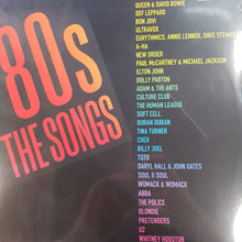 Load image into Gallery viewer, VARIOUS ARTISTS - 80S: THE SONGS (2LP) VINYL
