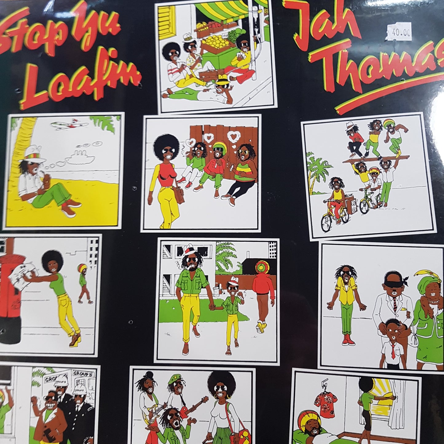 JAH THOMAS - STOP YU LOAFIN VINYL