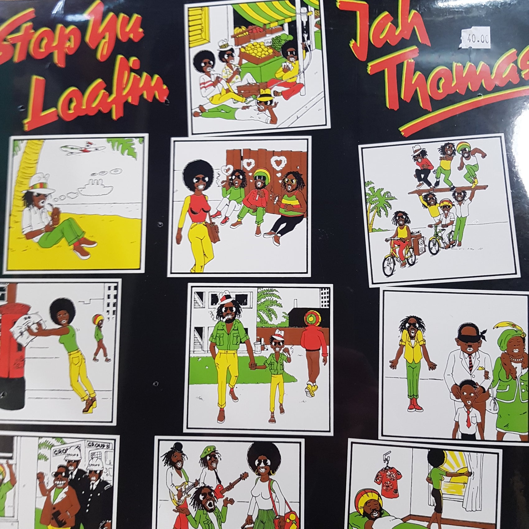 JAH THOMAS - STOP YU LOAFIN VINYL