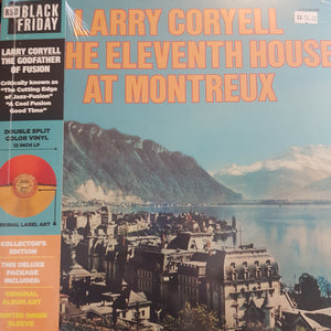 LARRY CORYELL AND THE ELEVENTH HOUSE - AT MONTEUX (RED AND YELLOW SPLIT COLOURED) (BLACK FRIDAY 2021) VINYL