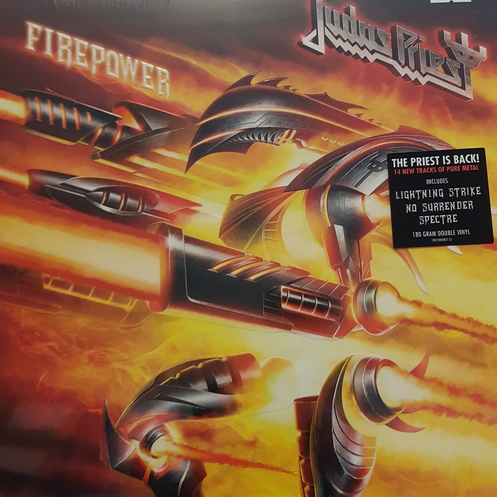 JUDAS PRIEST - FIREPOWER (2LP) VINYL