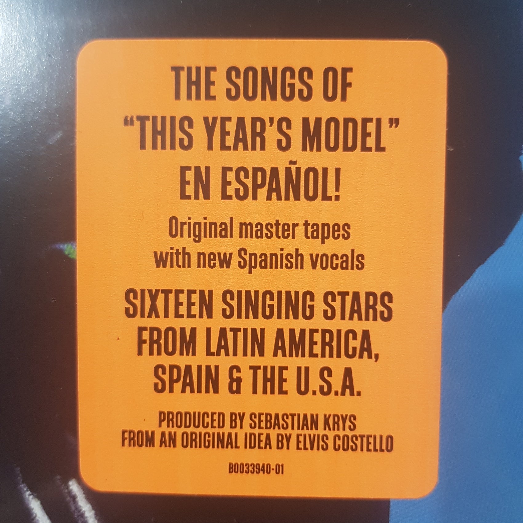 ELVIS COSTELLO - SPANISH MODEL VINYL