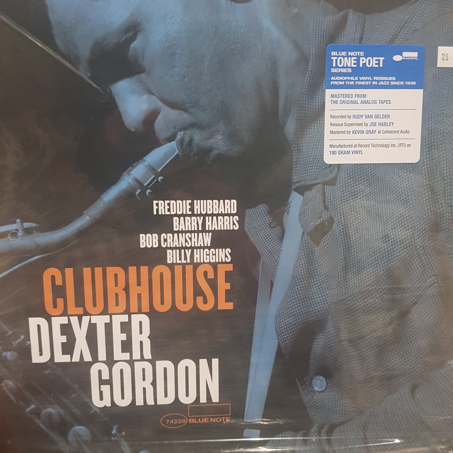 DEXTER GORDON - CLUBHOUSE (TONE POET) VINYL