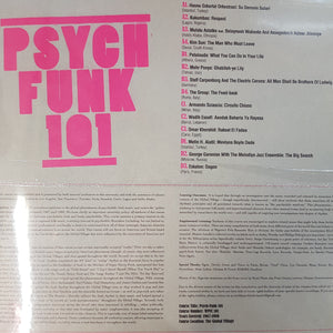VARIOUS ARTISTS - PSYCH FUNK 101 (2LP) VINYL