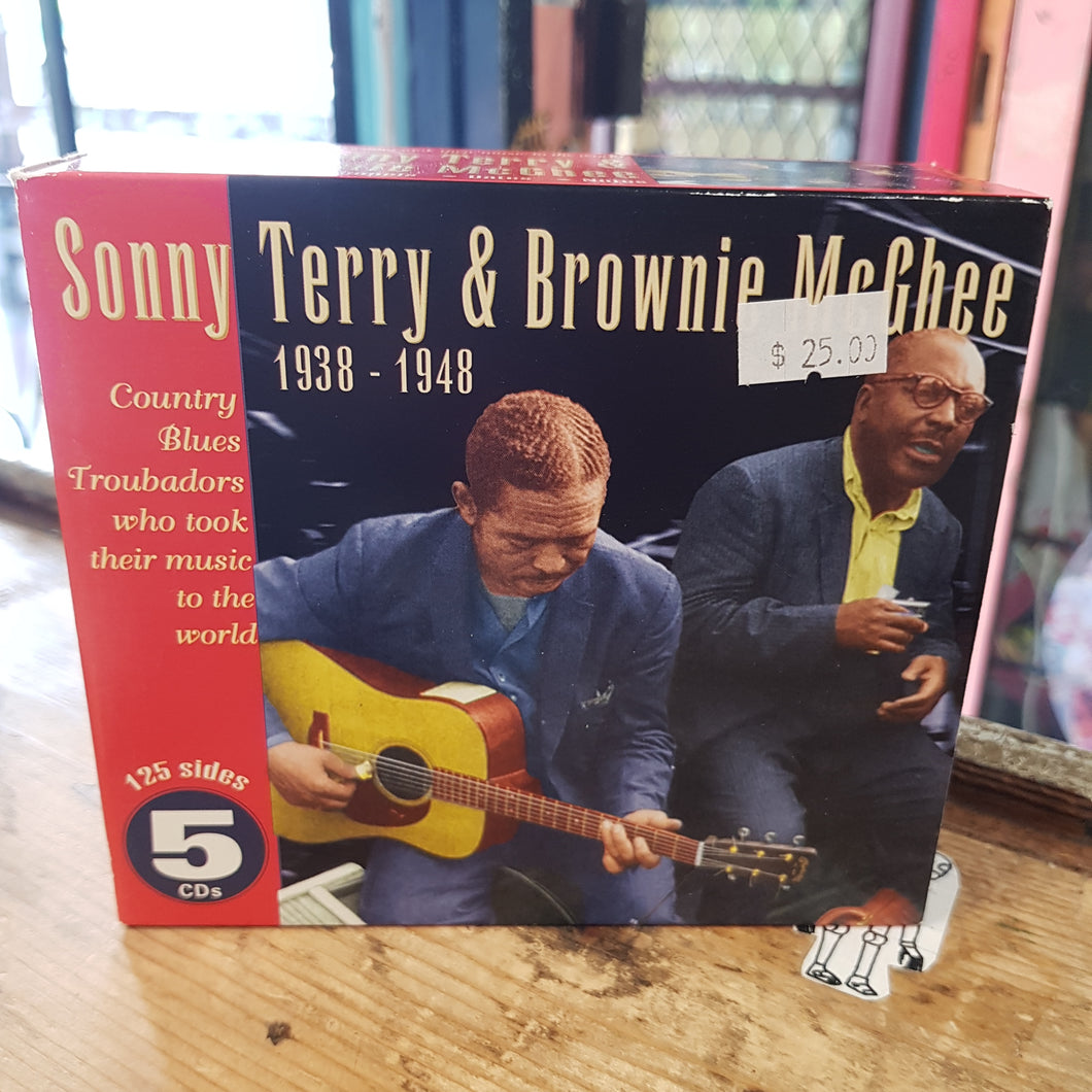 SONNY TERRY AND BROWNIE MCGHEE - 1938 - 1948 (USED 5CD BOX SET) CD