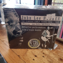 Load image into Gallery viewer, JOHN LEE HOOKER - THE CLASSIC EARLY YEARS 1948-1951 (USED 4CD BOX SET) CD
