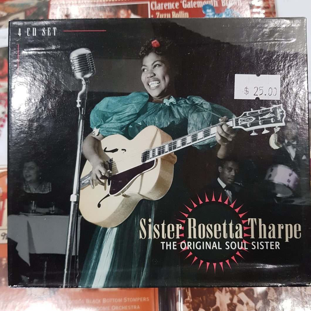 SISTER ROSETTA THARPE - THE ORIGINAL SOUL SISTER (USED 4CD BOX SET + BOOKLET) CD