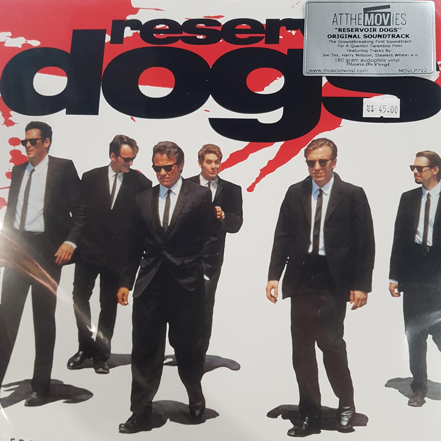 VARIOUS ARTISTS - RESERVOIR DOGS ORIGINAL SOUNDTRACK VINYL