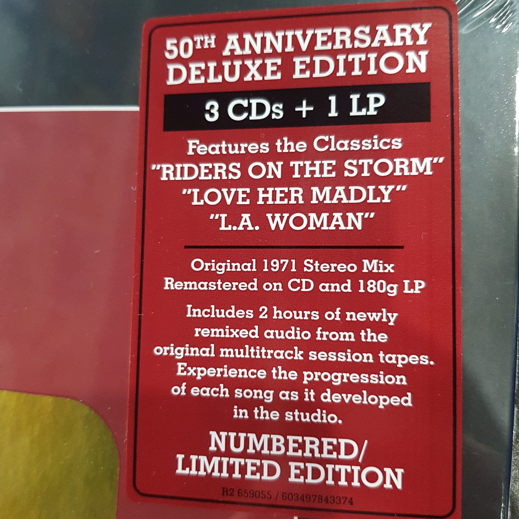 DOORS - LA WOMAN 50TH ANNIVERSARY  (3CD +1LP) BOX SET