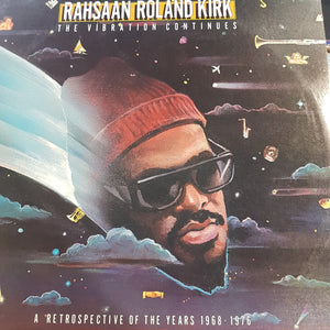 RAHSAAN ROLAND KIRK - THE VIBRATION CONTINUES: A RETROSPECTIVE OF THE YEARS 1968-1976 (2LP) (USED VINYL 1978 US M-/EX+)