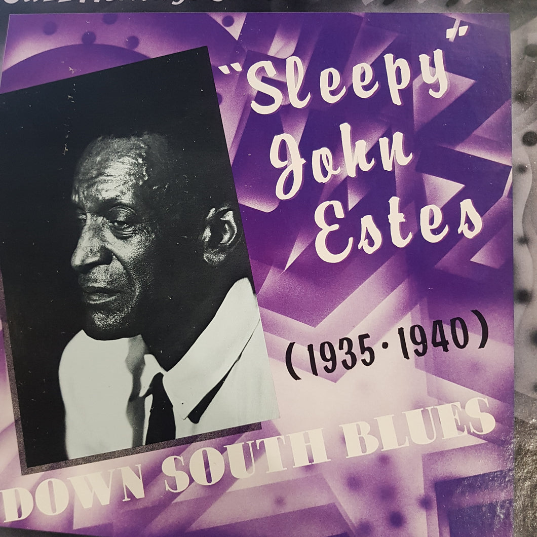 SLEEPY JOHN ESTERS - DOWN SOUTH BLUES (USED VINYL 1982 US EX+/EX+)