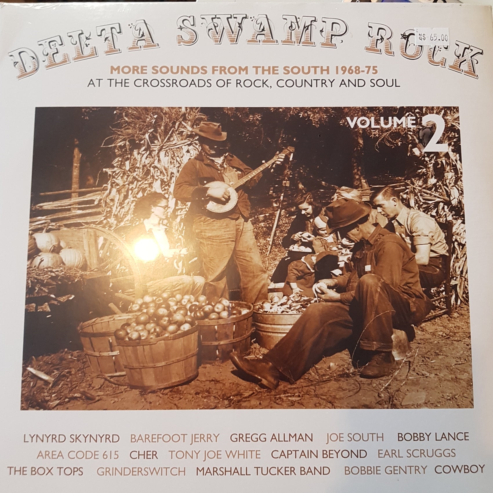VARIOUS ARTISTS - DELTA SWAMP ROCK VOL 2 (2LP) VINYL