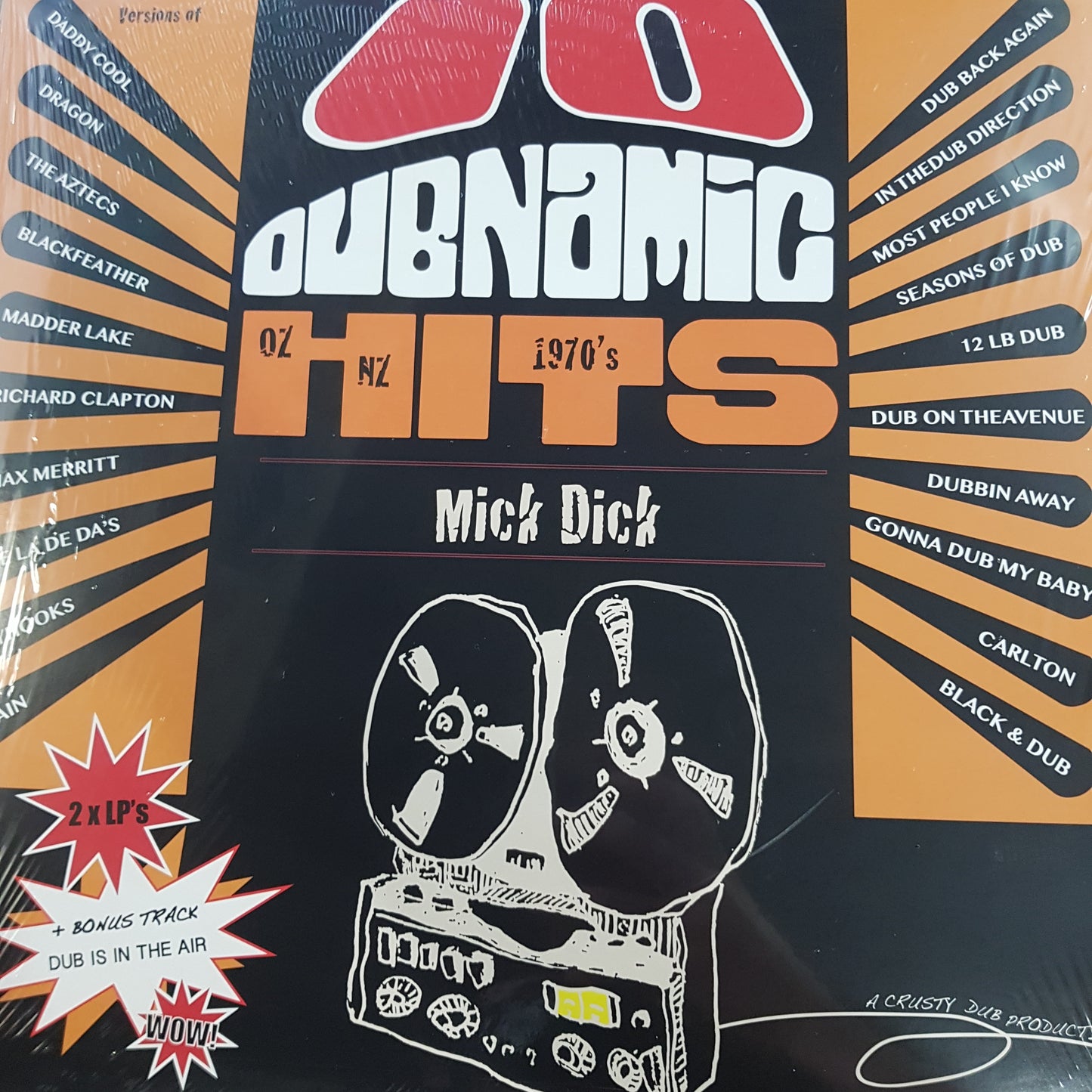 MICK DICK - 10 DUBNAMIC HITS (2LP) VINYL