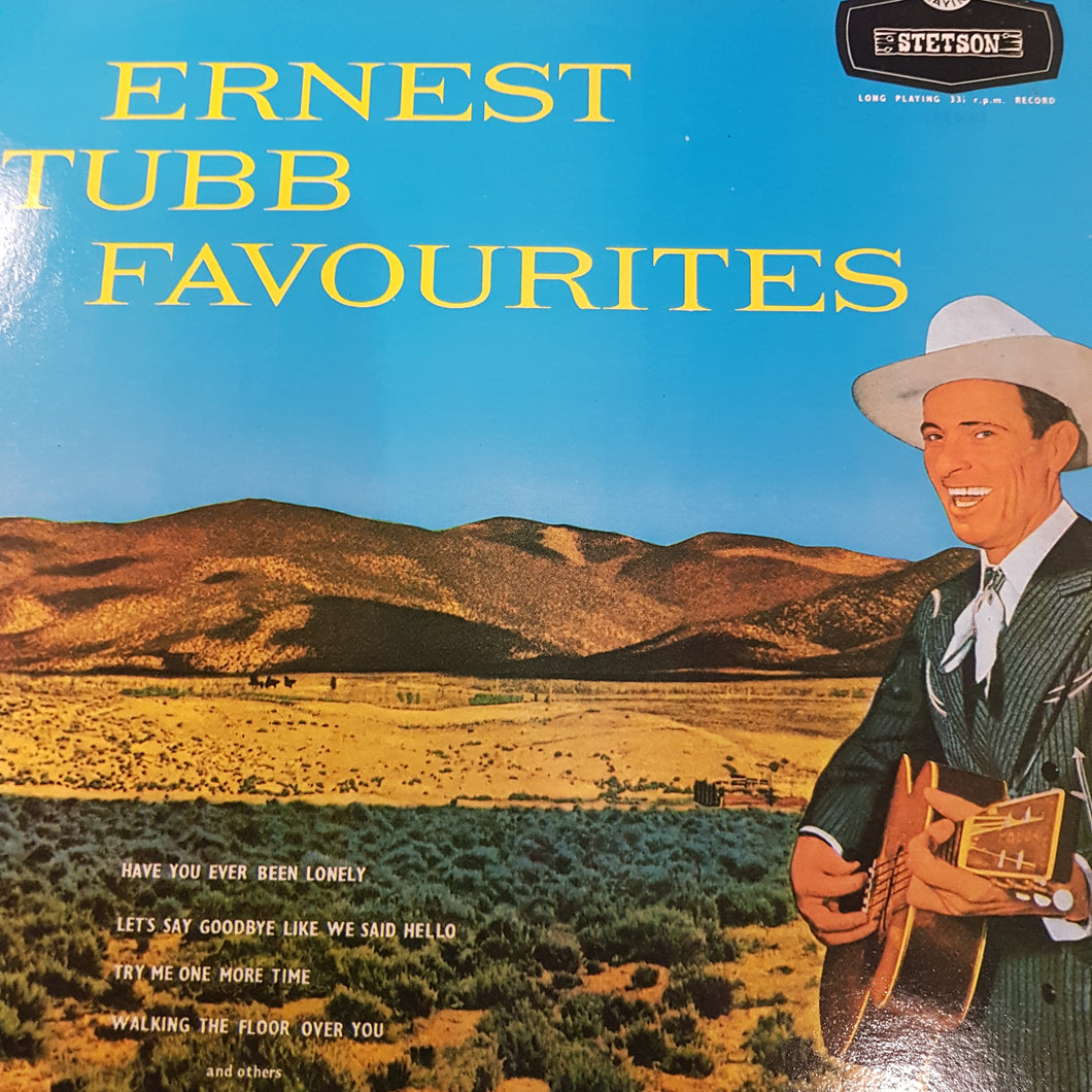 ERNEST TUBB - FAVOURITES (USED VINYL 1982 UK M-/EX+)