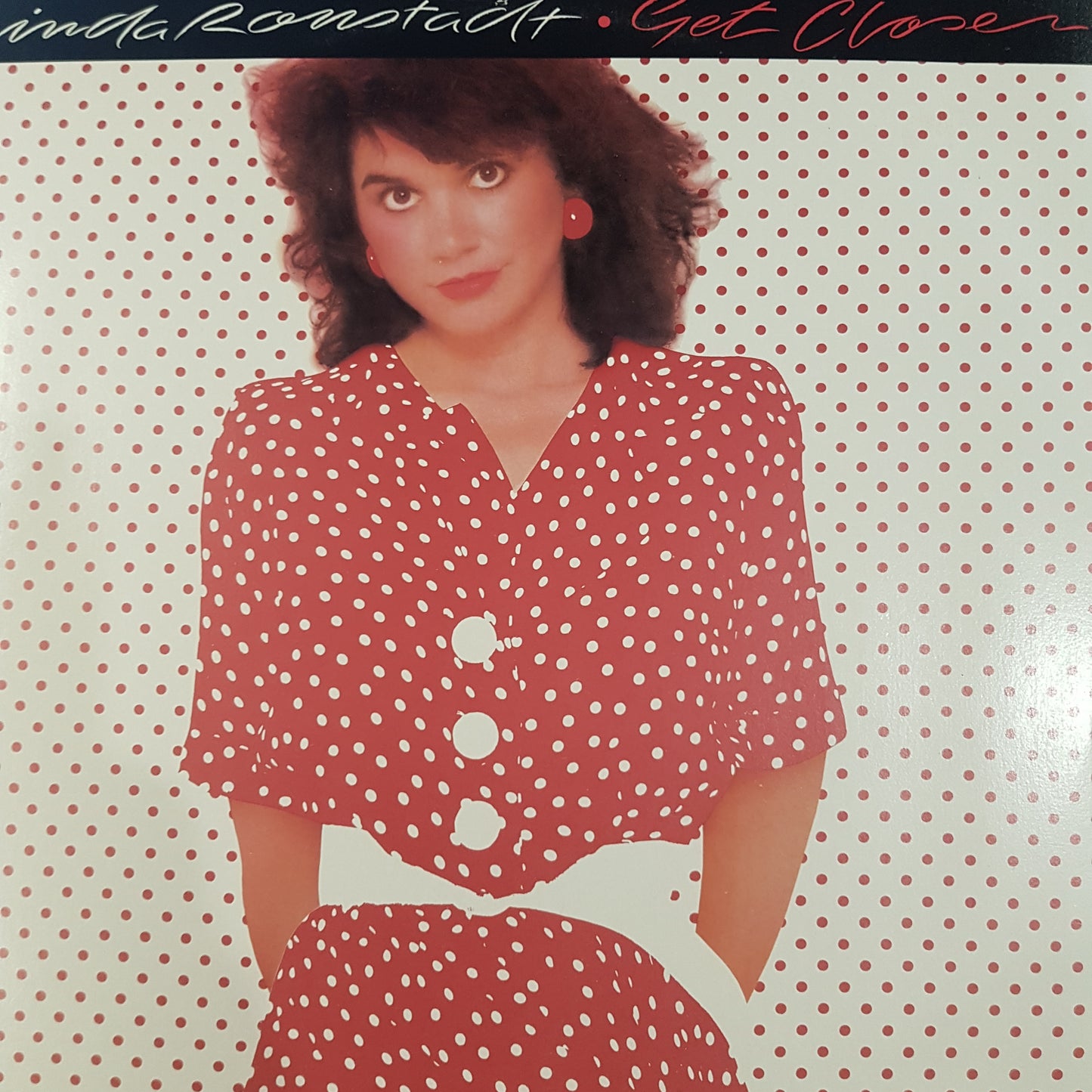 LINDA RONSTADT - GET CLOSER (USED VINYL 1982 JAPANESE M-/EX+)