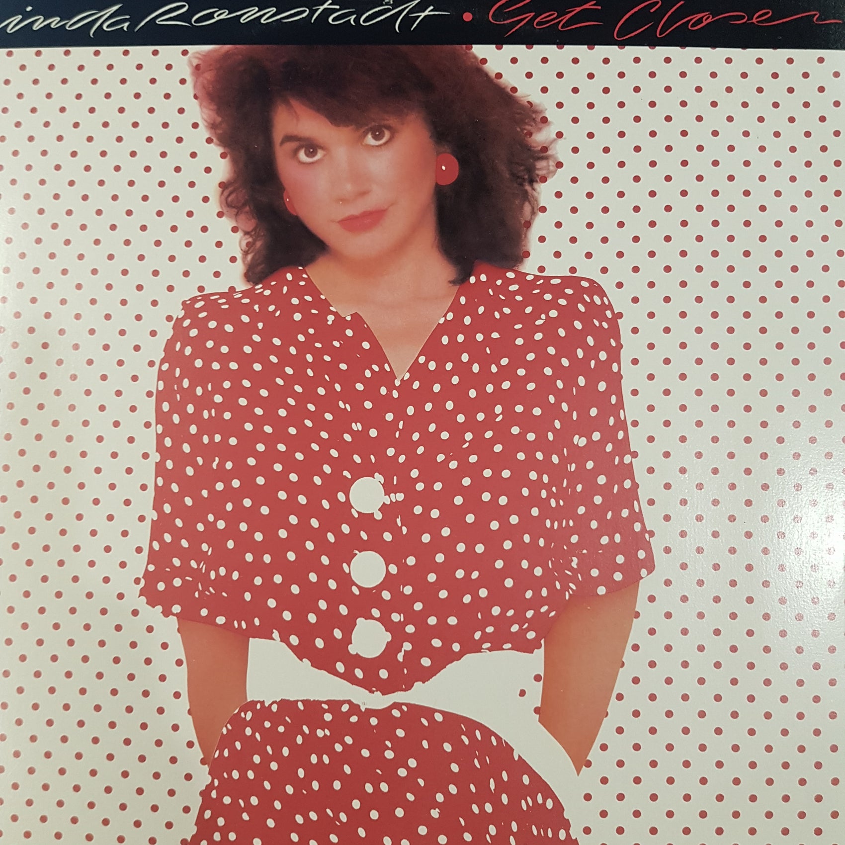 LINDA RONSTADT - GET CLOSER (USED VINYL 1982 JAPANESE M-/EX+)