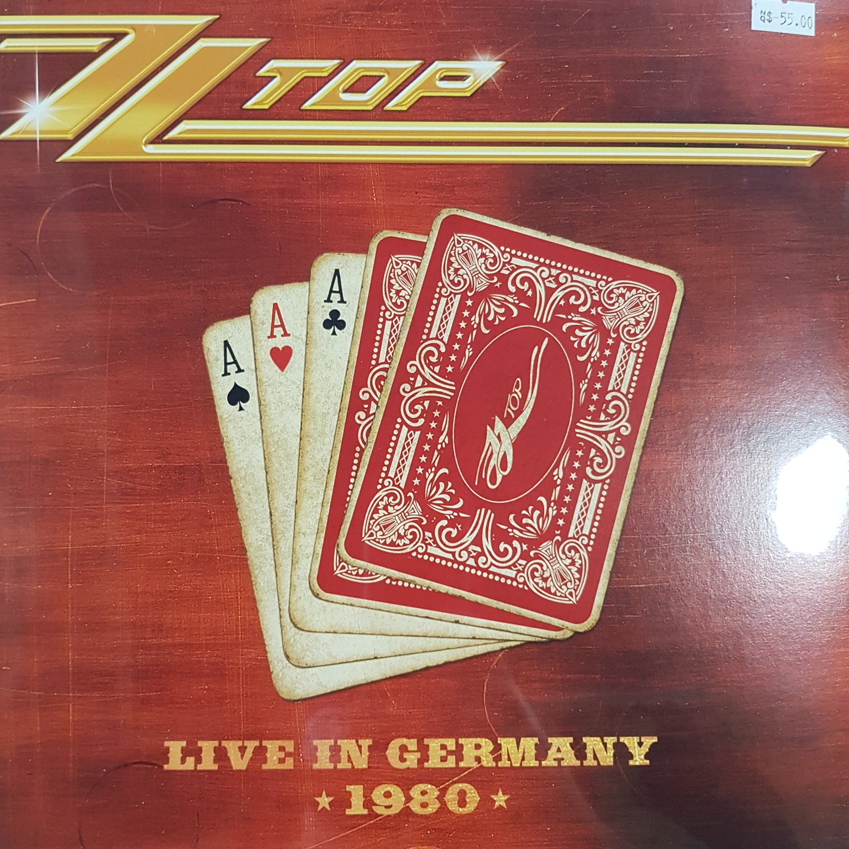 ZZ TOP - LIVE IN GERMANY (2LP) VINYL