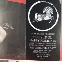 Load image into Gallery viewer, BILLY IDOL - HAPPY HOLIDAYS (WHITE COLOURED) VINYL
