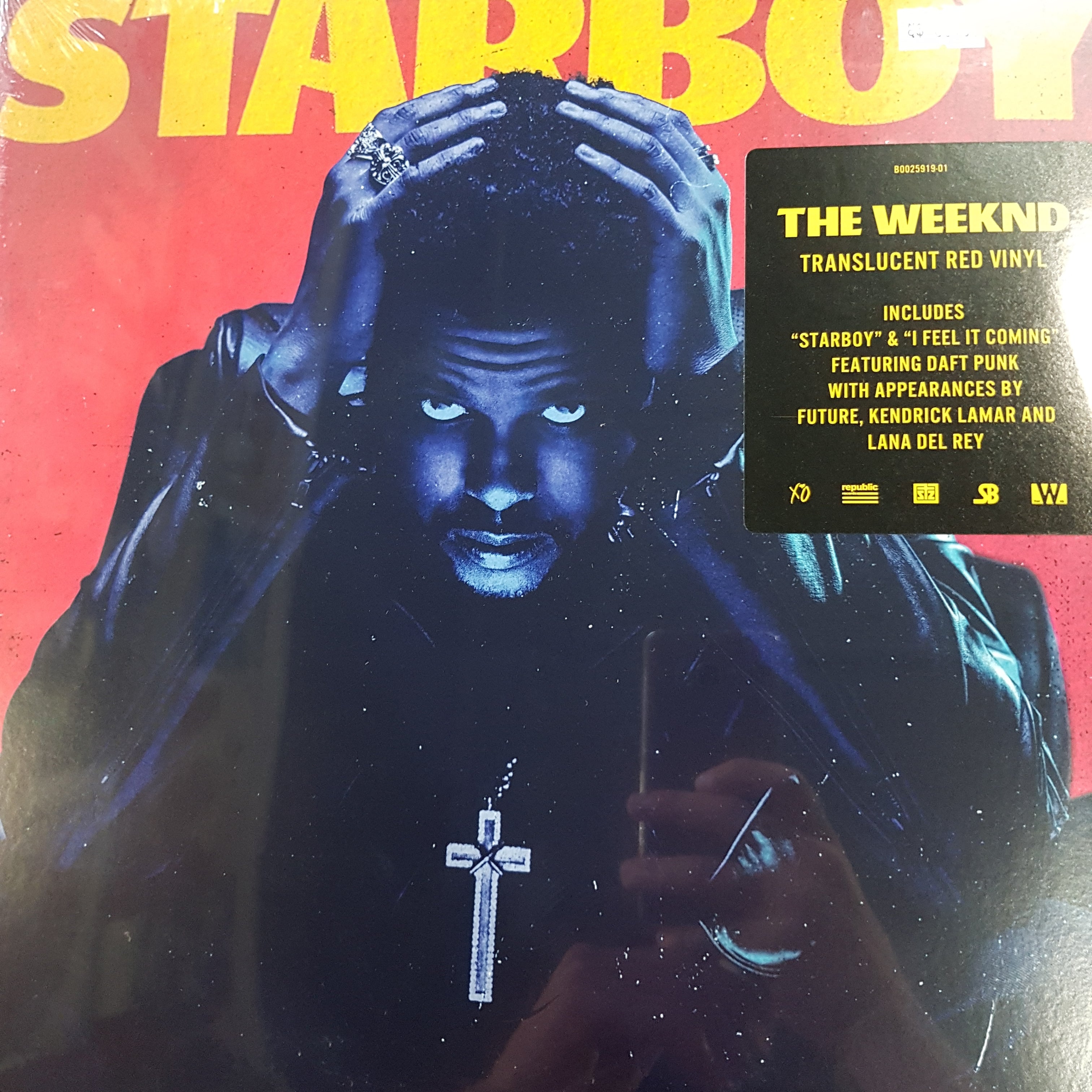 WEEKND - STARBOY (2LP) (RED COLOURED) VINYL – GrevilleRecords
