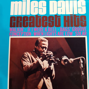 MILES DAVIS - GREATEST HITS (USED VINYL 1967 GERMAN M-/EX+)