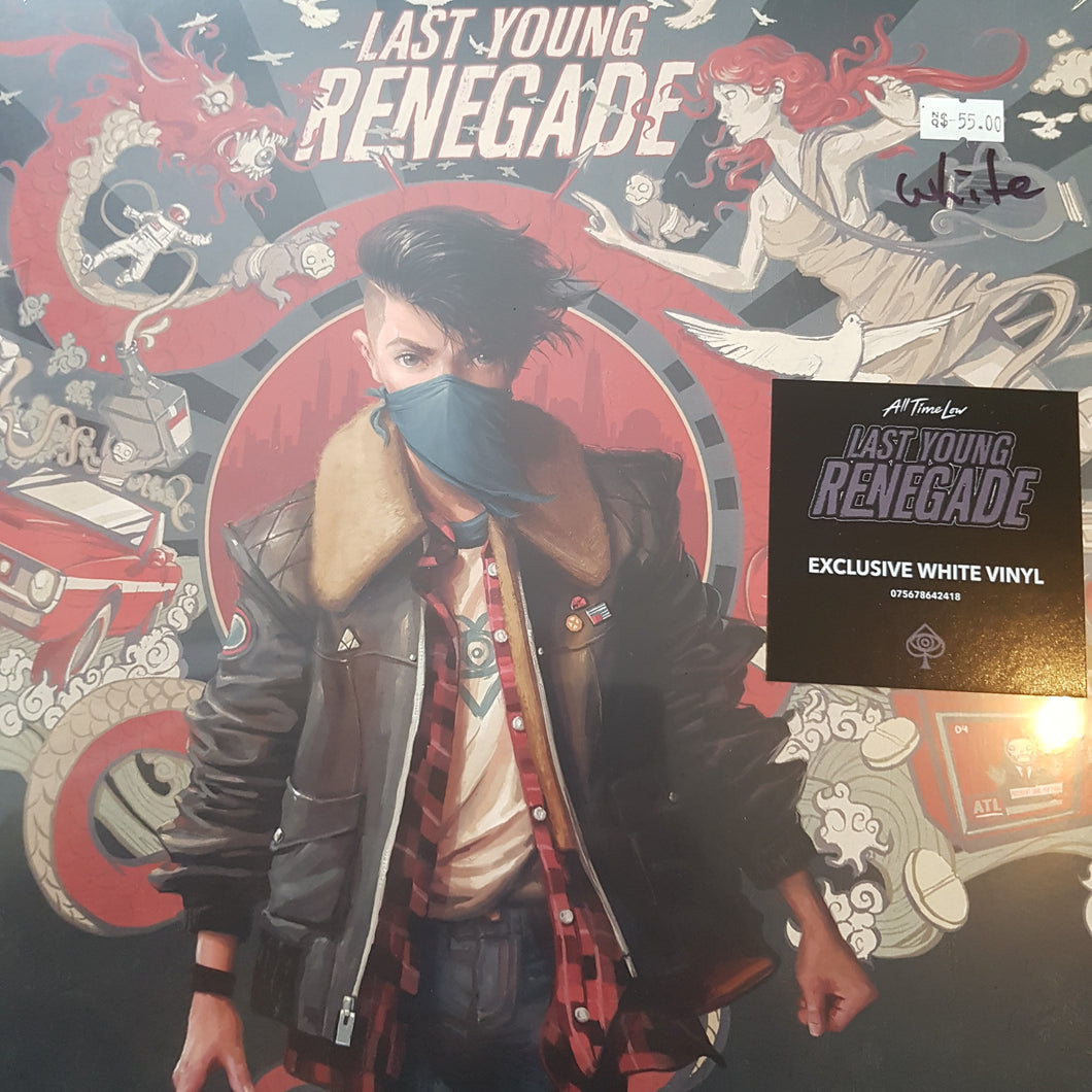 ALL TIME LOW - LAST YOUNG RENEGADE (WHITE COLOURED) VINYL