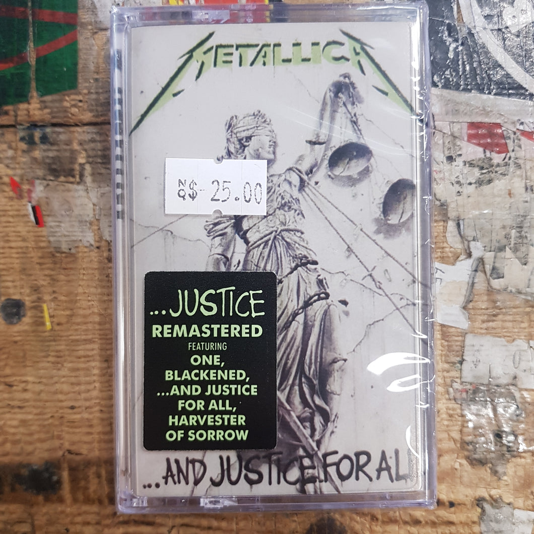 METALLICA - ....AND JUSTICE FOR ALL CASSETTE